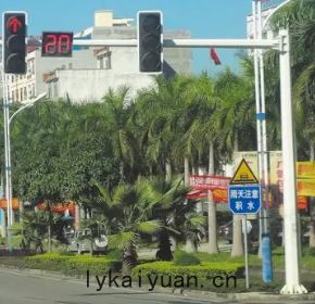 交通八角(jiǎo)錐單(dān)懸臂(bì)信(xìn)號(hào)燈杆